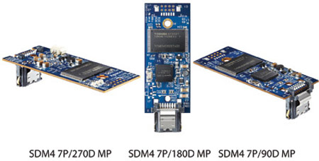 В накопителях Apacer SDM4 MP используется память типа SLC и MLC 