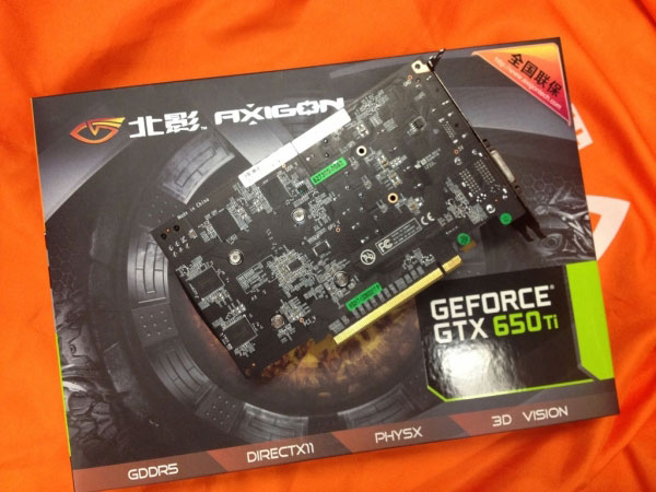 Axigon разгоняет GPU GeForce GTX 650 Ti до 1006 МГц