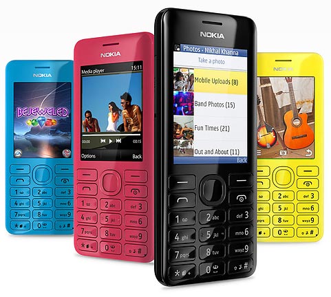 Nokia   Nokia Asha 205 Nokia 206 -      Slam 