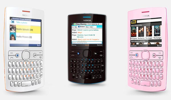 Nokia представляет телефоны Nokia Asha 205 Nokia 206 — первые аппараты с поддержкой функции Slam 