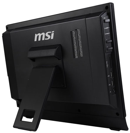 Моноблочный ПК MSI Wind Top AP1612 оснащен дисплеем размером 15,6 дюйма