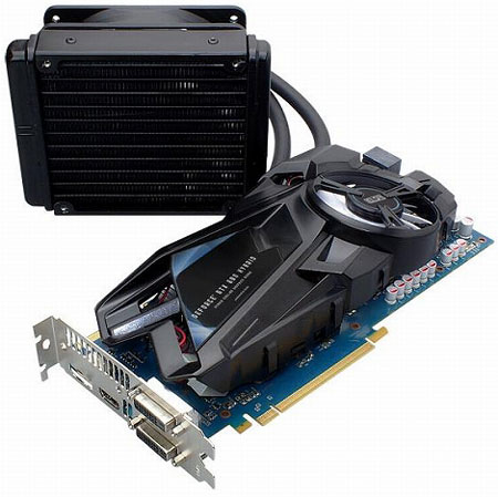 ELSA оснащает 3D-карту GeForce GTX 680 гибридным охладителем