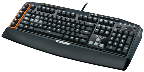 Анонсирована игровая клавиатура Logitech G710+
