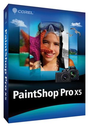 PaintShop Pro X5 Box-art