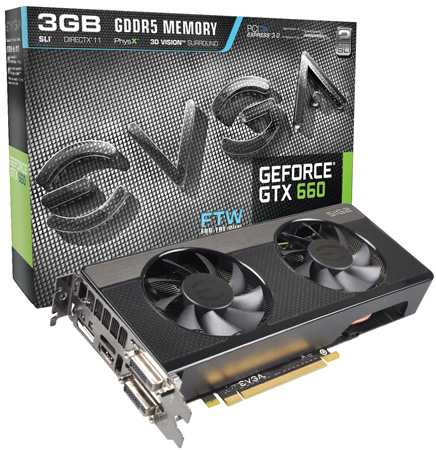 EVGA GeForce GTX 660 FTW Signature 2 3GB