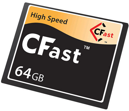 Главное нововведение CFast 2.0 — использование интерфейса SATA 6 Гбит/с