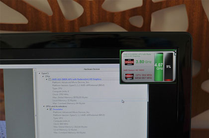 Во время IDF 2012 AMD показала в работе процессоры A10-5800K и FX-8350