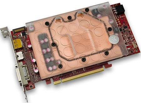 Водоблок EK Water Blocks EK-FC7850 предназначен для 3D-карт AMD Radeon HD 7850 