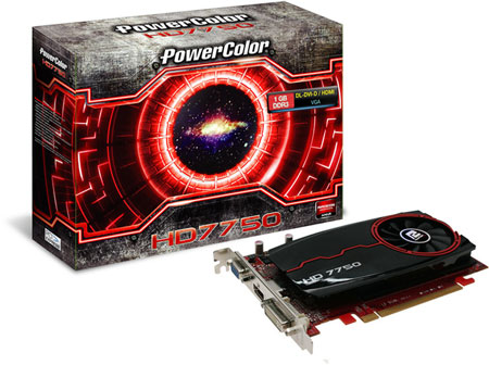 PowerColor ставит 4 ГБ памяти DDR3 на 3D-карту Radeon HD 7750