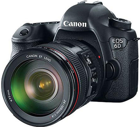 Canon готовит к выпуску зеркальную камеру EOS 6D