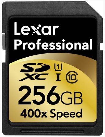 Lexar SDXC UHS-I 400x 256 ГБ