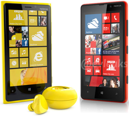 Nokia Lumia 920 и Lumia 820