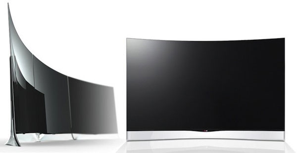 Цена первых в мире 55-дюймовых телевизоров OLED с вогнутым экраном производства LG - $13500