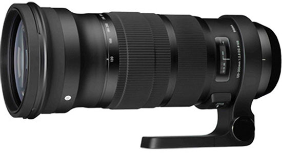 Объектив Sigma 120-300mm F2.8 DG OS HSM оценен в $3599, док — в $59