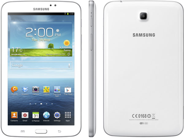 Продажи версии Samsung Galaxy Tab 3 с Wi-Fi начинаются в мае, версии с 3G — в июне