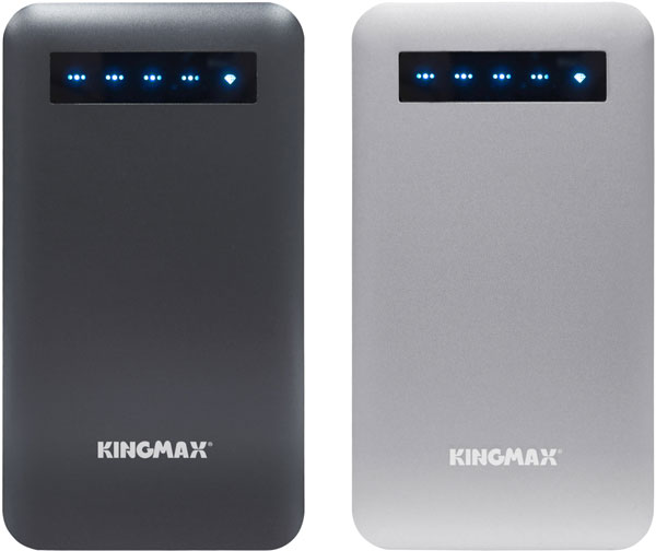 Емкость внешних аккумуляторов Kingmax KEBG-M03 и KEBG-M02 равна 8000 мА∙ч и 6000 мА∙ч соответственно