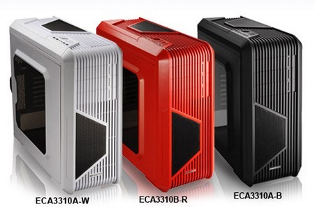 Доступно три цветовых варианта корпусов Enermax iVektor: черный, красный и белый
