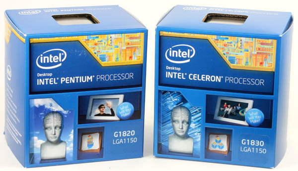 Процессоры Intel Celeron G1820 и G1830 в розничной комплектации уже можно встретить по цене от $48 и $56 соответственно