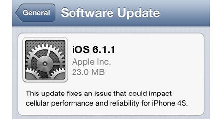  iOS 6.1.1