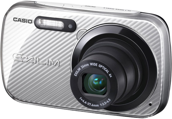 Basis camera Casio Exilim EX-N5 and EX-N50 is the type CCD image sensor size 1/2, 3 inches