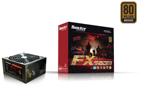 Huntkey открывает серию блоков питания FX моделями FX500SE и FX620M 