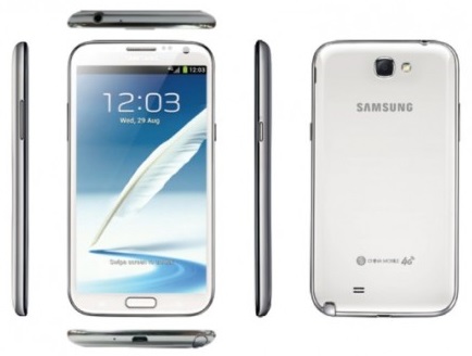   Samsung Galaxy Note 2  SoC Snapdragon 600  