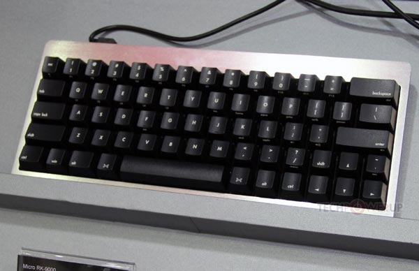 Для клавиатуры Rosewill Micro RK9000 выбраны клавиши Cherry MX
