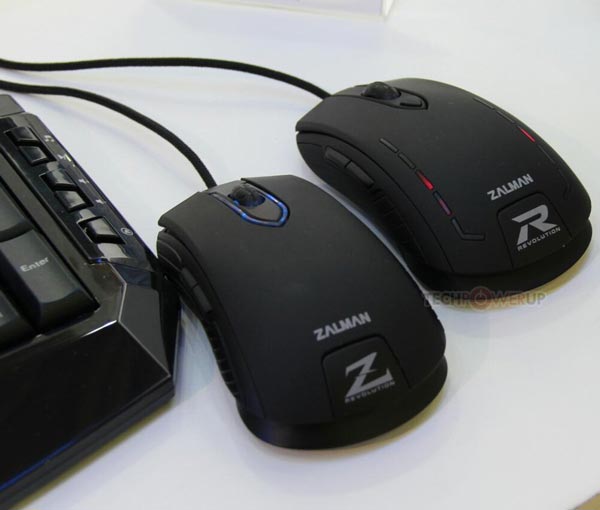 Оснащение мыши Zalman ZM-M40IR включает семь кнопок и колесико прокрутки