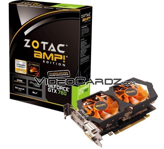 Zotac GeForce GTX 760 AMP! Edition