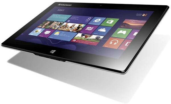 10-дюймовый планшет-трансформер Lenovo Miix с ОС Windows 8 оснащен сенсорным экраном