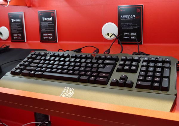 Thermaltake на CeBIT — клавиатуры, мыши и гарнитуры