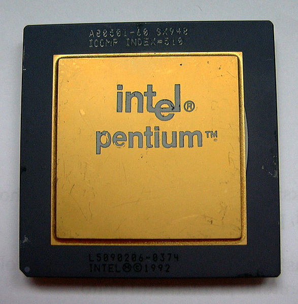 Первый процессор Intel Pentium