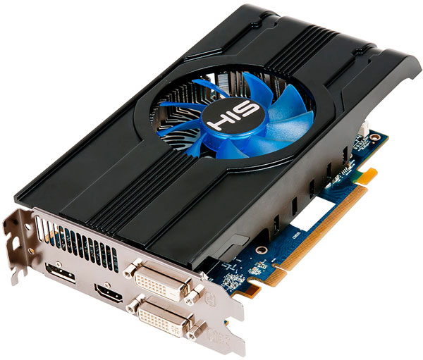 3D-карта HIS Radeon HD 7790 iCooler Turbo разогнана в заводских условиях