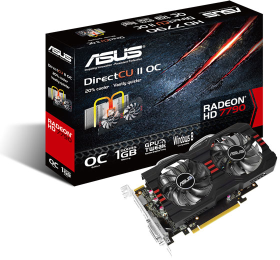Asus  3D- Radeon HD 7790  DirectCU II