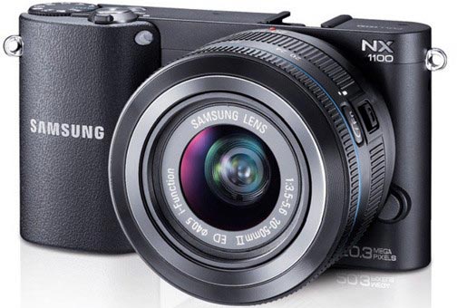 Данных о сроке выпуска и цене камеры Samsung NX1100 пока нет