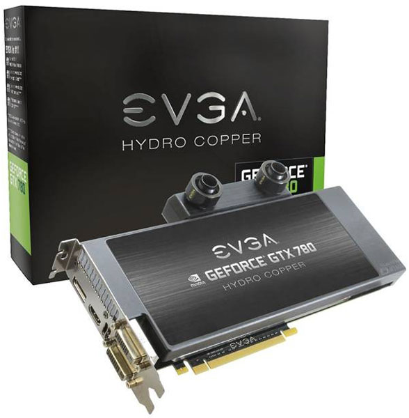 Дата начала продаж 3D-карт EVGA GTX 780 Hydro Copper и GTX 780 Classified Hydro Copper пока не названа