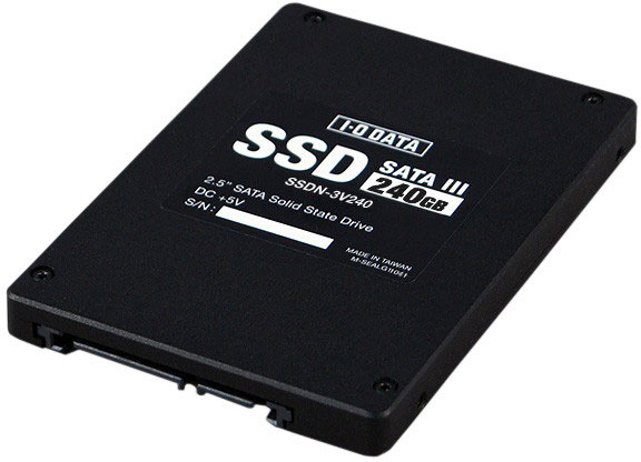 Толщина твердотельных накопителей I-O Data SSDN-3V равна 7 мм