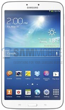 Первое изображение Samsung Galaxy Tab 3 8.0
