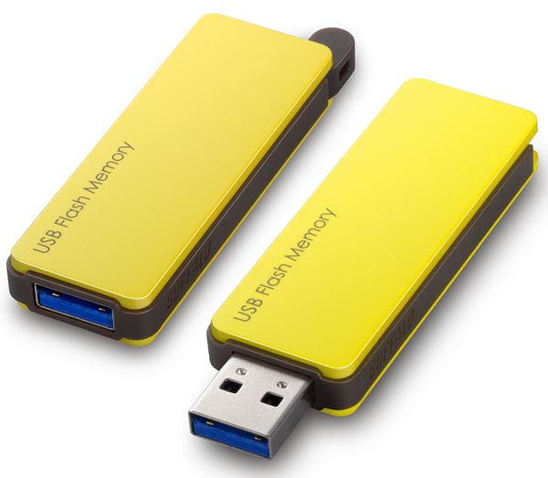 Флэш-накопители Buffalo RUF3-PW с интерфейсом USB 3.0 окрашены в светлые цвета