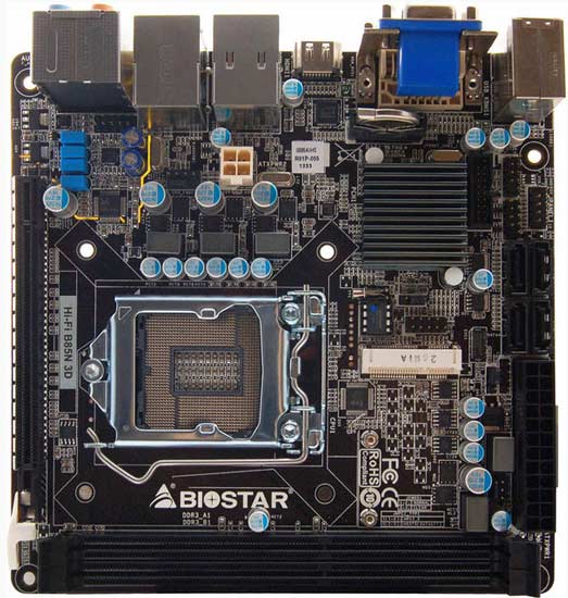 Важной особенностью платы Biostar Hi-Fi B85N 3D является использование фирменной технологии улучшения звука Biostar Hi-Fi 3D