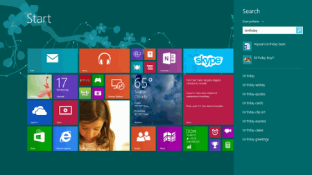 SkyDrive на Windows 8.1