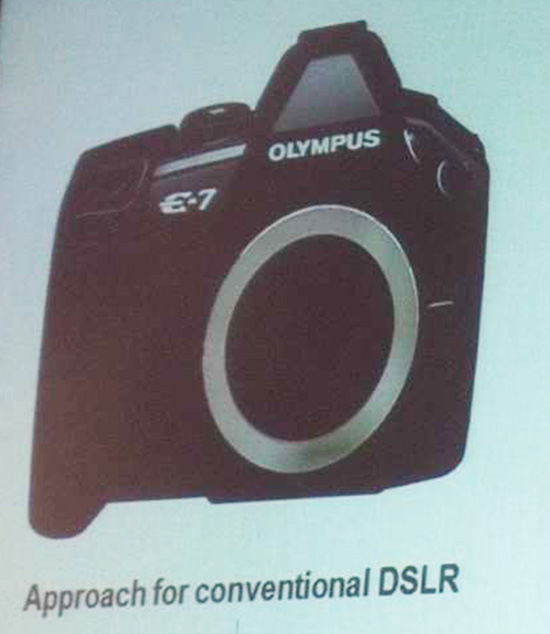 Камера Olympus E-7 системы Four Thirds проиграла беззеркальной камере Olympus OM-D E-M1 системы Micro Four Thirds 