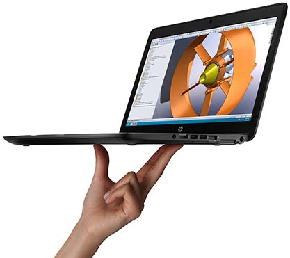 HP ZBook 14 - первый в мире ультрабук, отнесенный к категории рабочих станций 