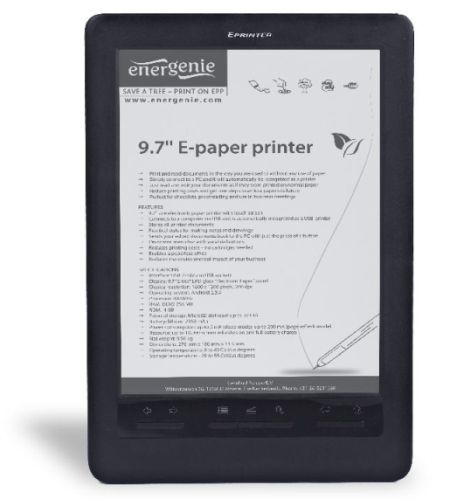 Устройство EnerGenie ePP2 предназначено для «виртуальной печати» документов на дисплей E Ink