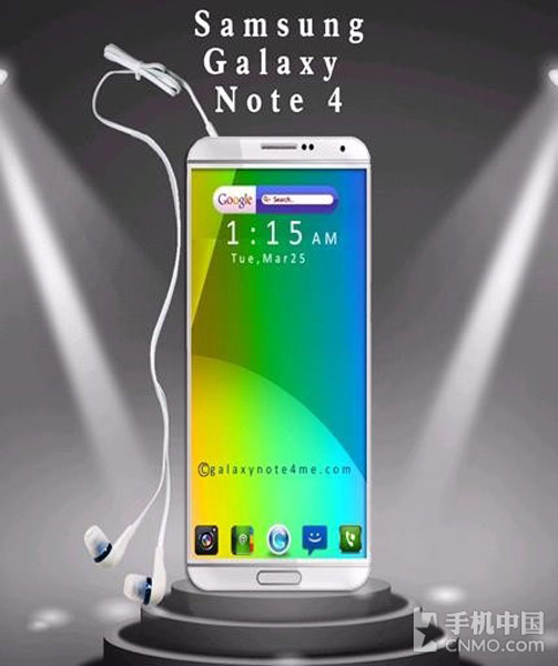 Выход Samsung Galaxy Note 4 ожидается в сентябре