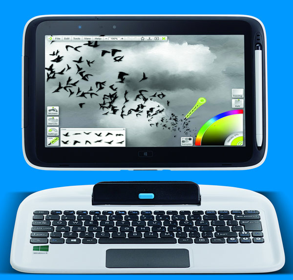 Intel Education 2 в 1 объединяет в себе преимущества планшета и ноутбука