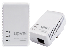 Ассортимент UpVel пополнили адаптеры PowerLine UA-251P и UA-252PS, а также комплекты адаптеров UA-251PK и UA-252PSK
