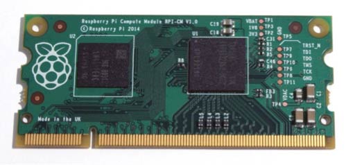 Raspberry Pi Compute Module - известный микрокомпьютер стал еще меньше, приняв форму модуля SO-DIMM