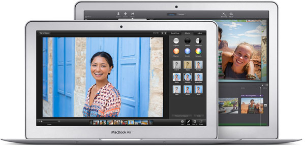 Компьютеры Apple MacBook Air поставляются с операционной системой OS X