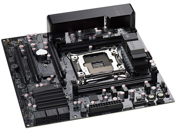 Системная плата EVGA типоразмера microATX на чипсете Intel X99